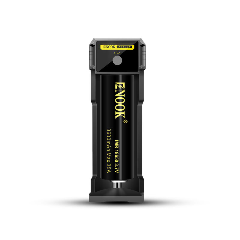 싱글 슬롯 리?? 이온 배터리 충전기 1.0A 전류 USB 18650 빠른 배터리 충전기