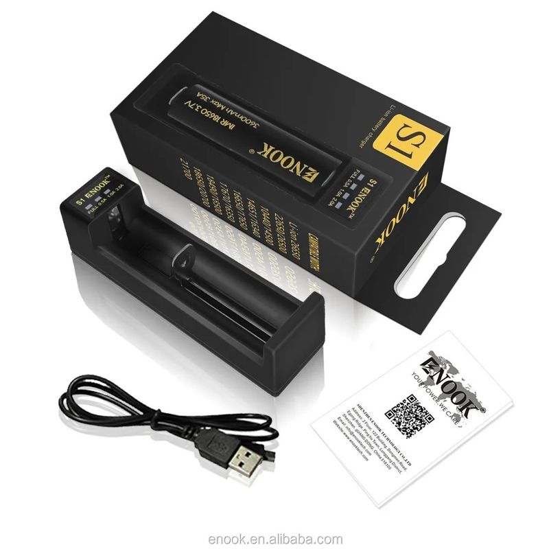 DC 4.2V 리온 배터리 충전기 스마트 멀티 충전기 2A 1A 0.5A 전류