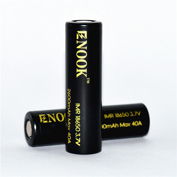 이노크 고 방출 속도 18650 전구 배터리 enook 18650 2600mAh 40A 18650 리?? 이온 배터리