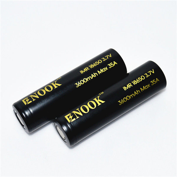 높은 충전 속도 3600mAh 맥스 35A 18650 재충전 배터리 3.7V 리?? 이온 배터리