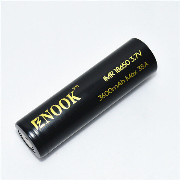 높은 충전 속도 3600mAh 맥스 35A 18650 재충전 배터리 3.7V 리?? 이온 배터리