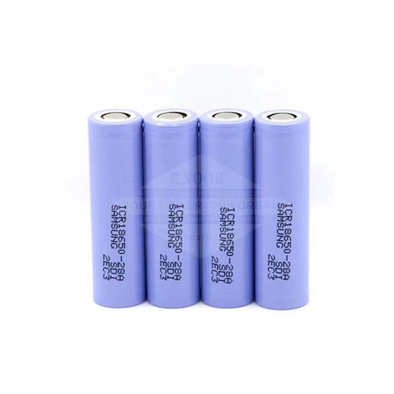 충전 가능한 3.7V 18650 리온 이온 배터리 2800mAh 고전력 리?? 이온 배터리