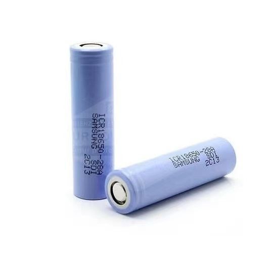 충전 가능한 3.7V 18650 리온 이온 배터리 2800mAh 고전력 리?? 이온 배터리