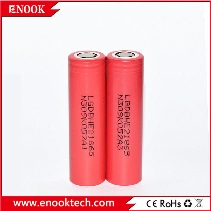 HE2 2500mAh 리온 18650 배터리 셀 E 자전거 손전등 전기 도구