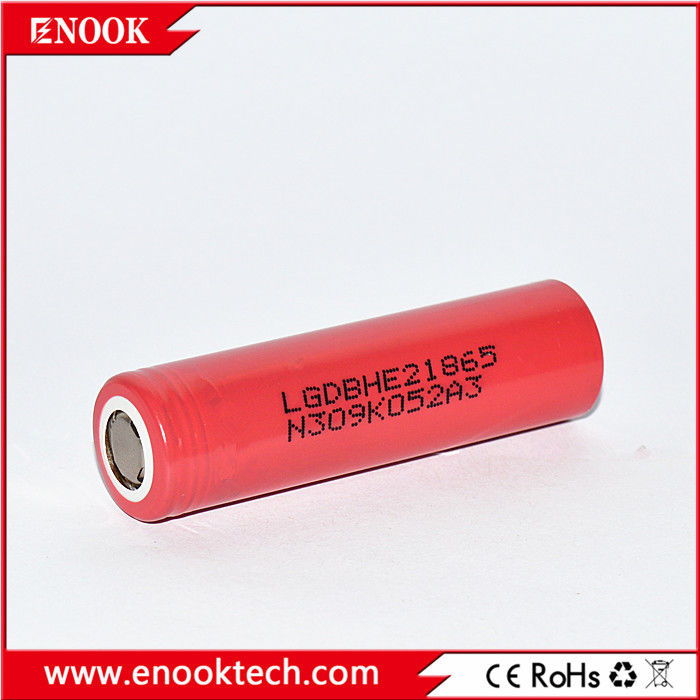 HE2 2500mAh 리온 18650 배터리 셀 E 자전거 손전등 전기 도구