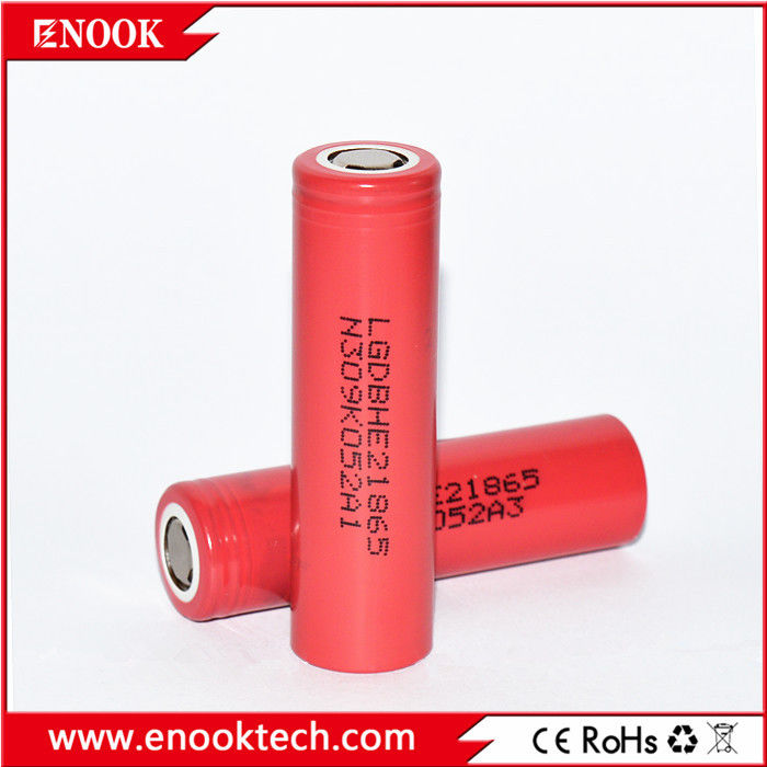 HE2 2500mAh 리온 18650 배터리 셀 E 자전거 손전등 전기 도구