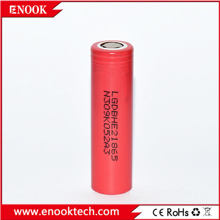 HE2 2500mAh 리온 18650 배터리 셀 E 자전거 손전등 전기 도구