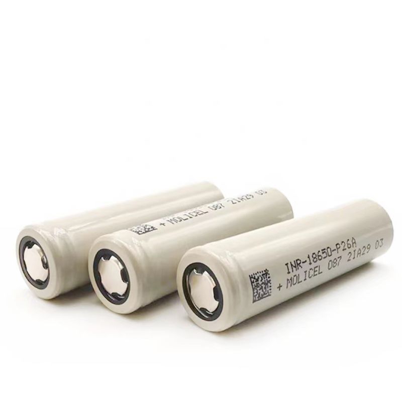 모리셀 P26A 18650 배터리 셀 리?? 이온 35A 3.7 V 재충전 배터리 2600mAh