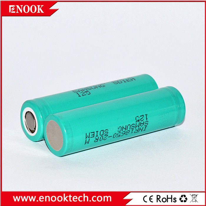 18650 삼성 20R 3.7v 2000mah 18650 리?? 재충전 리?? 이온 배터리 배터리 팩