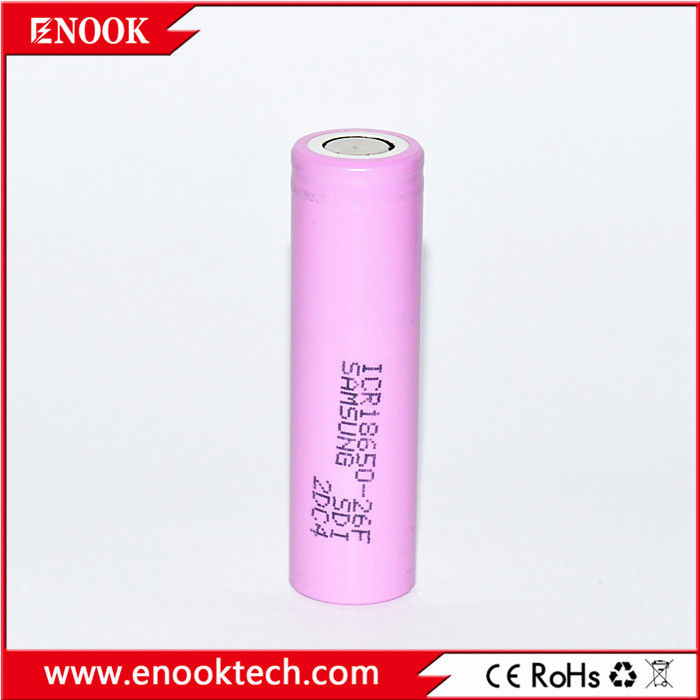 ICR18650 2200mAh samsung-26F 3.7V 재충전 가능한 리?? 이온 배터리