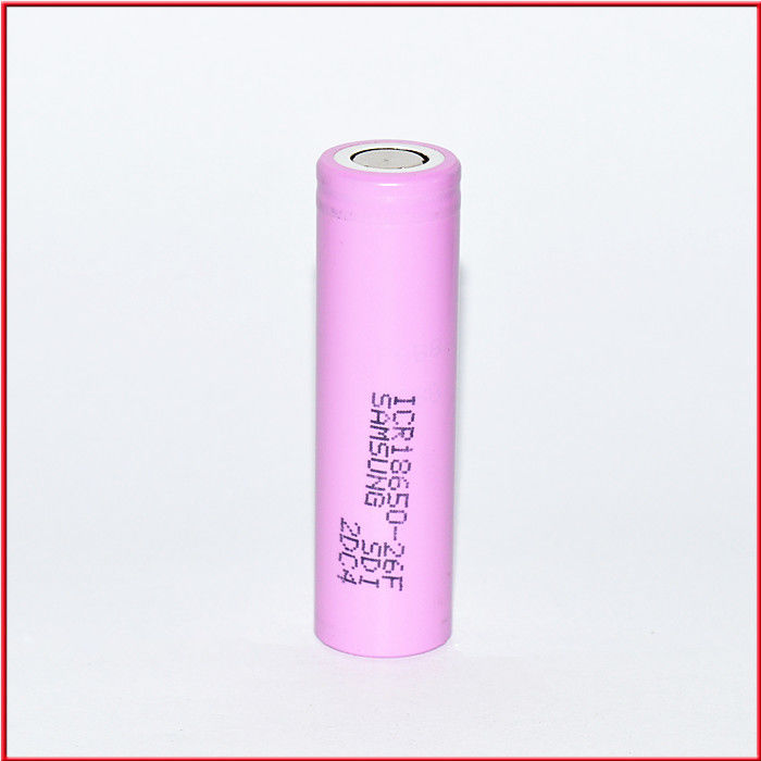재충전 가능한 18650 배터리 셀 3.7V 2600mah 18650 리온 이온 배터리 손전등