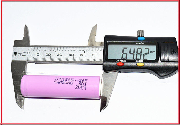 재충전 가능한 18650 배터리 셀 3.7V 2600mah 18650 리온 이온 배터리 손전등