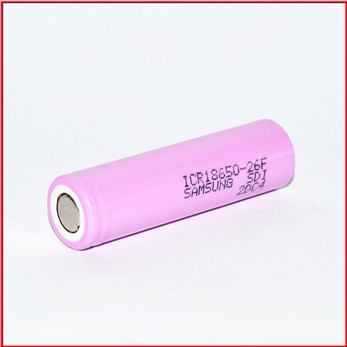 SAM ICR18650 26F 2600mAh 26JM 26J 26H 3.6V 18650 2600mAh 리?? 배터리 510 스레드 배터리