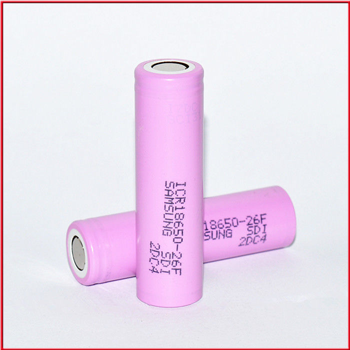 SAM ICR18650 26F 2600mAh 26JM 26J 26H 3.6V 18650 2600mAh 리?? 배터리 510 스레드 배터리