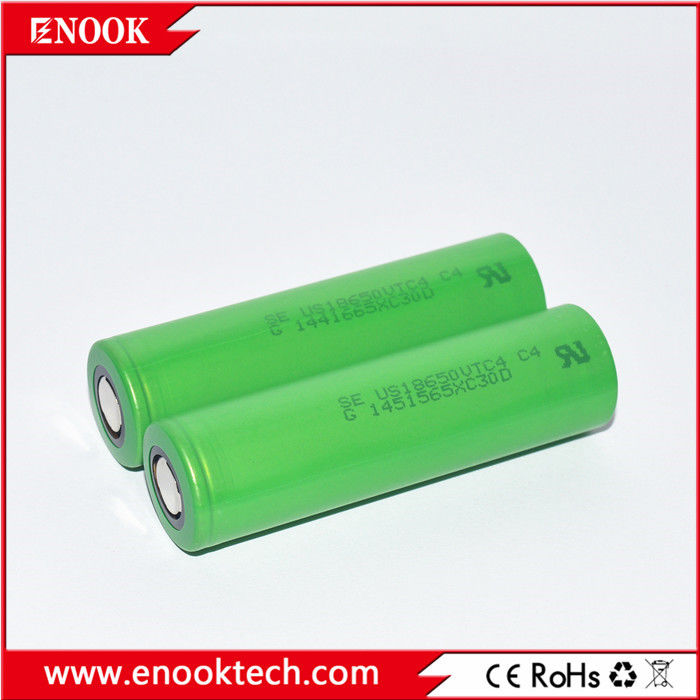 도매 전자 자전거 배터리 3.6V 18650 US18650VTC4 2100mAh 18650 30A 맥스 연속 충전 스크루드라이버 배터리 소니