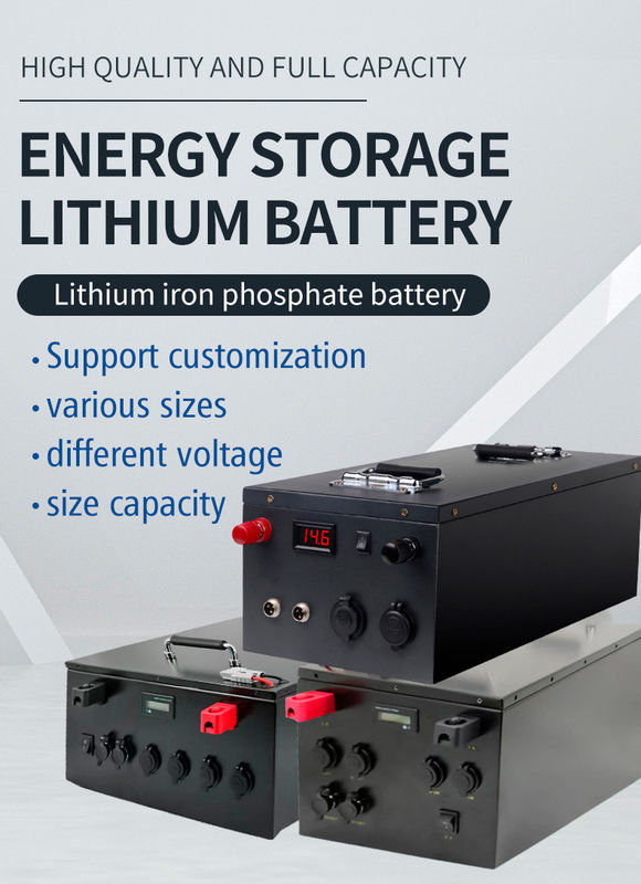 검은색 51.2V 200Ah LiFePo4 리?? 이온 골프 카트 배터리 10KW 서버 랙 배터리