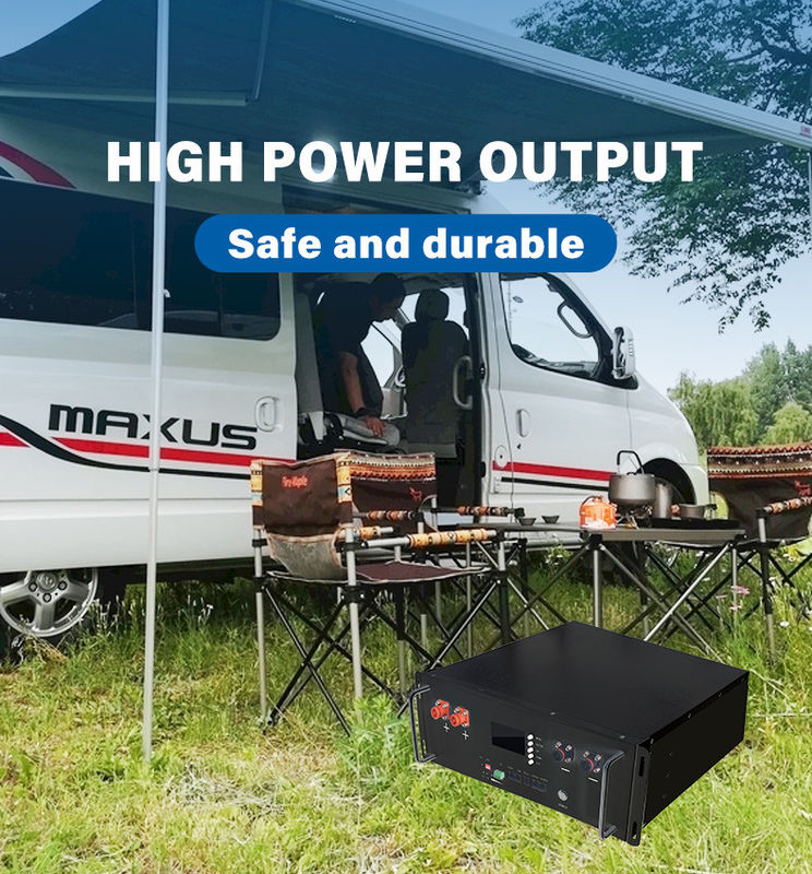 스마트 BMS LiFePO4 10kwh 48V 200Ah 태양 리?? 이온 서버 랙 탑재 배터리 팩