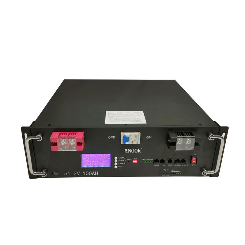 5Kw 10Kw 20Kw 서버 랙 탑재 배터리 48V 라이프포4 배터리 팩 태양 시스템