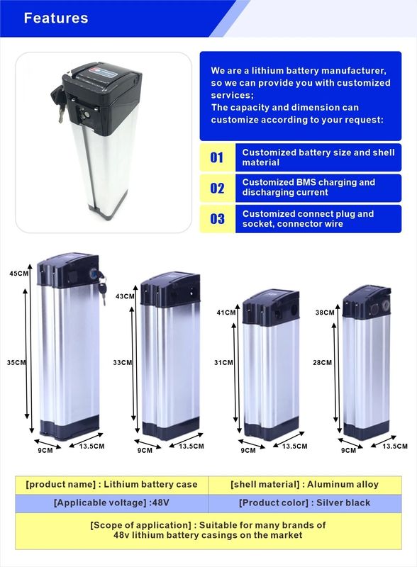 E Bike 은 물고기 리?? 배터리 팩 23 ± 5°C 저장 온도 용품