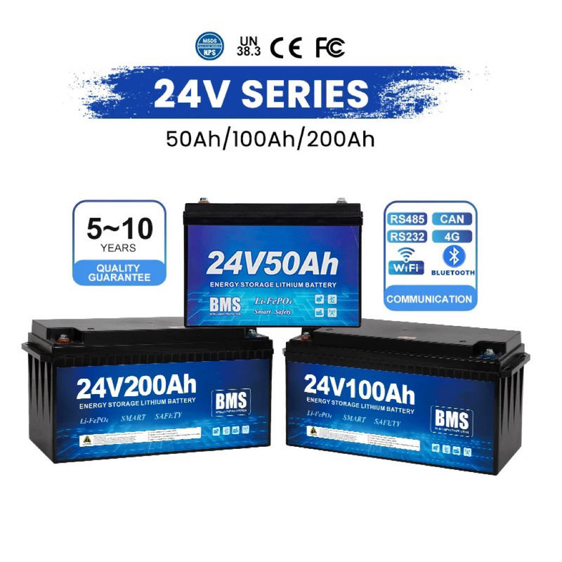 12V 24V 48V 라이프포4 배터리 팩 120A 전류 배charge 리?? 철화강 배터리