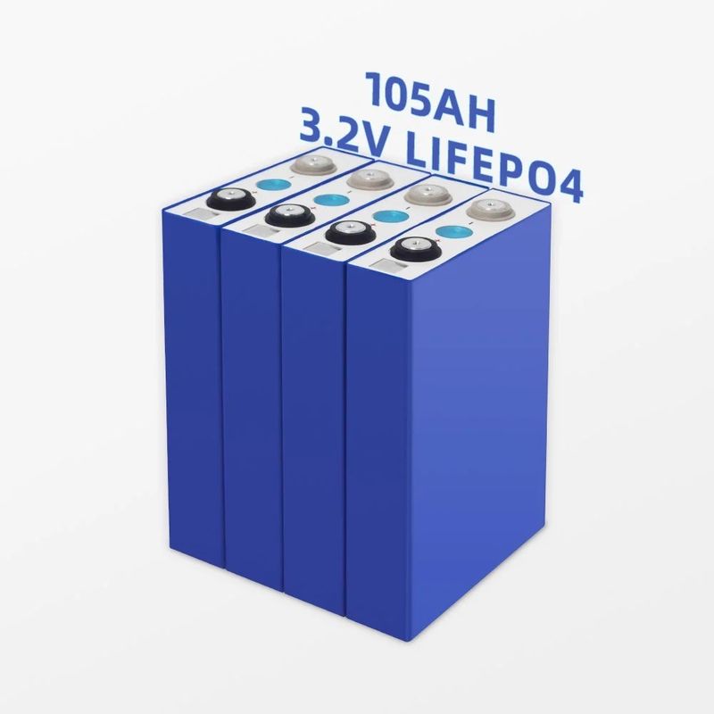 표준 충전-배하율 105Ah 3.2V EV 에너지 저장용 A등급 Lifepo4 배터리