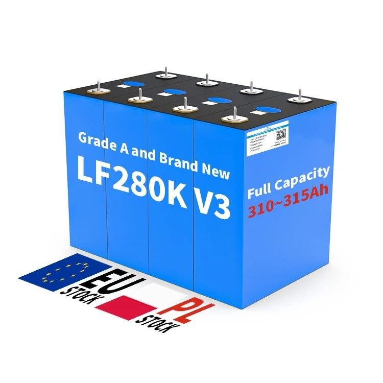 커스터마이징 가능한 3.2V 50Ah 재충전 배터리 280ah 320ah 라이프포4 배터리 RV 캠핑