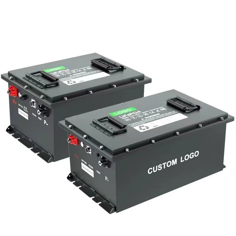 OEM/ODM 라이프포4 배터리 골프 카트 배터리 24V 36V 48V 72V 50Ah 100Ah 200Ah 스마트 BMS