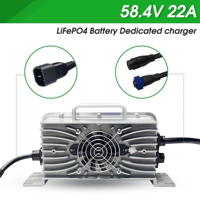 58.4V 100ah 105ah 200ah 골프 카트 LiFePO4 리?? 이온 전기 배터리 팩 51.2V 깊은 사이클 IP64